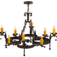 Meyda 42"W Andorra 8 LT Chandelier '142876