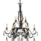 Meyda 38.5" Wide New Country French 9 Light Chandelier- 143064
