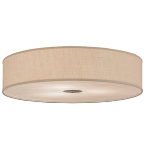Meyda 36"W Cilindro Textrene Flushmount '143290