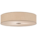 Meyda 36"W Cilindro Textrene Flushmount '143290