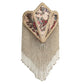Meyda 6" Wide Fabric & Fringe Floral Night Light '14360