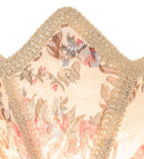 Meyda 6" Wide Fabric & Fringe Floral Night Light '14360