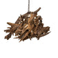 Meyda 38"w Driftwood Led Pendant- 143814