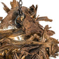 Meyda 38"w Driftwood Led Pendant- 143814