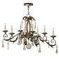Meyda 44" Long Windsor 8 Light Oblong Chandelier- 143961