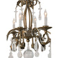 Meyda 44" Long Windsor 8 Light Oblong Chandelier- 143961