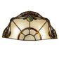 Meyda 14.5"W Shell with Jewels Wall Sconce '144020