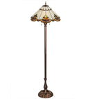 Meyda 63"H Shell with Jewels Floor Lamp '144409