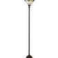 Meyda 70"H Shell with Jewels Torchiere '144756