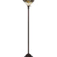 Meyda 70"H Shell with Jewels Torchiere '144756