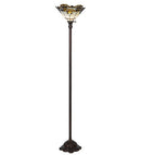 Meyda 70"H Shell with Jewels Torchiere '144756