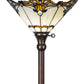 Meyda 70"H Shell with Jewels Torchiere '144756