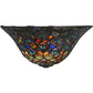 Meyda 12.5"W Peacock Feather Wall Sconce '144898