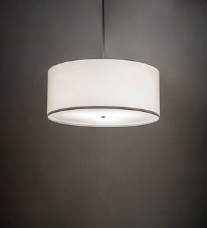 Meyda 36" Wide Cilindro Textrene Pendant '145082