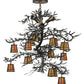Meyda 52"W Pine Branch Valley View 12 LT W/Uplights LED Chandelier- 145107