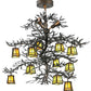 Meyda 52"W Pine Branch Valley View 12 LT W/Uplights LED Chandelier- 145107
