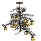 Meyda 52"W Pine Branch Valley View 12 LT W/Uplights LED Chandelier- 145107