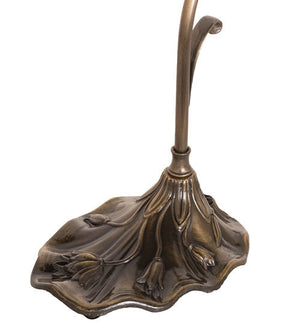Meyda 15" High Lily Gooseneck Table Base '14556