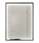 Meyda 26"W Mahogany Bronze 5000K Pure White LED Backlit Display- 145699