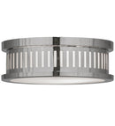 Meyda 11"W Cilindro Chisolm Passage Flushmount '145703