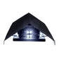 Meyda 10"w Tortuga Luna Led Wall Sconce- 145864