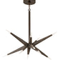 Meyda 38"W Hickory Treasures 12 LT LED Pendant- 145938