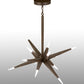 Meyda 38"W Hickory Treasures 12 LT LED Pendant- 145938