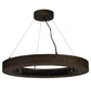Meyda 32"w Hickory Treasures Led Pendant - 145990