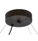Meyda 40"w Hickory Treasures Led Pendant - 145991