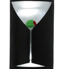 Meyda 5"W Metro Fusion Shaken Not Stirred Up and Downlight LED Wall Sconce - 146266