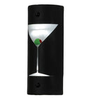 Meyda 5"W Metro Fusion Shaken Not Stirred Up and Downlight LED Wall Sconce - 146266