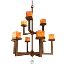 Meyda 48" Wide Vox 9 Light Two Tier Chandelier '146504