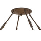 Meyda 30"W Commerce LED Semi-Flushmount - 146575