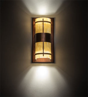 Meyda 6"w Manitowac Led Wall Sconce - 146610