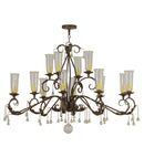 Meyda 62" Long Windsor 14 Light Oblong Chandelier- 146948