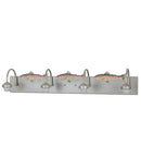 Meyda 33"L Trout 4 LT Vanity Hardware '147870