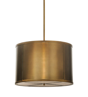 Meyda 36" Wide Cilindro Drum LED Pendant - 148673