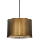 Meyda 36" Wide Cilindro Drum LED Pendant - 148673