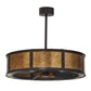 Meyda 36.5" Wide Smythe Craftsman Chandel-Air- 149288