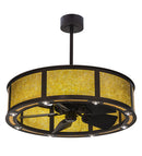 Meyda 36.5" Wide Smythe Craftsman Chandel-Air- 149288