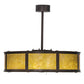 Meyda 36.5" Wide Smythe Craftsman Chandel-Air- 149288