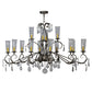 Meyda  62" Long Windsor 14 Light Oblong Chandelier- 149437