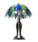 Meyda  30" High Tiffany Honey Locust Table Lamp- 149748