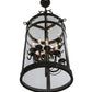 Meyda 15"w Cilindro Espiral Led Pendant - 150323