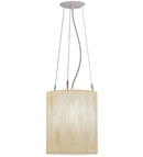 Meyda 10" Wide Cilindro De Marfil Lino Pendant- 150735