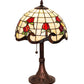 Meyda 19" High Roseborder Table Lamp- 151293
