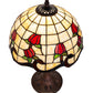 Meyda 19" High Roseborder Table Lamp- 151293
