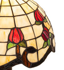 Meyda 19" High Roseborder Table Lamp- 151293