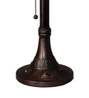Meyda 19" High Roseborder Table Lamp- 151293