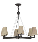 Meyda 31" Wide St Lawrence 6 Light Led Chandelier - 152197